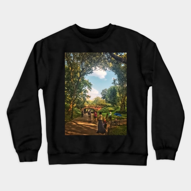 Central Park, Manhattan, NYC Crewneck Sweatshirt by eleonoraingrid